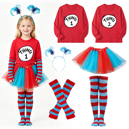 Girls seuss thing 2 - girls,