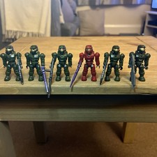 Green UNSC Spartans x5 / Red