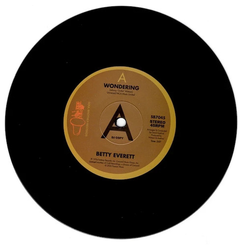 Betty everett wondering - betty, "wondering