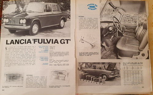 Lancia fulvia old - lancia,