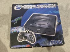 Sega Saturn console UK PAL  boxed And Offical Memory Card.  Great Condition.  