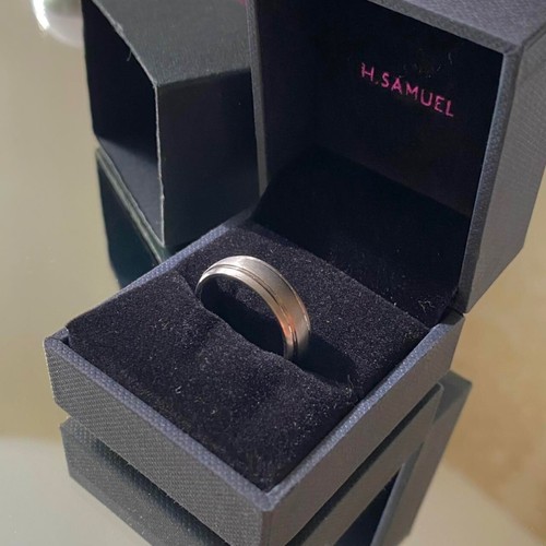 Samuel titanium 6mm satin - h.samuel,