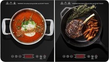 Single Homie Double Induction Hob Portable Plug-in Cooker Ceramic Glass - SPARES