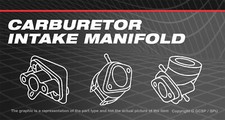 Carburetor Intake Manifold For BMS SOLANO 50 Scooter Moped 49cc