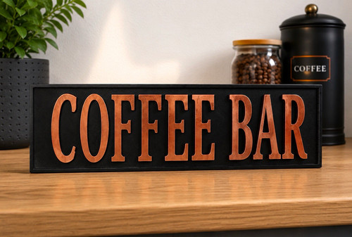 Coffee bar 3d printed - “coffee,