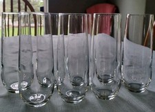 Lot of 8 Libbey (?) Stemless