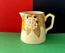 Art Deco Tams Pottery Small Tankard Creamer Or Milk Jug " GayLeaves ”????