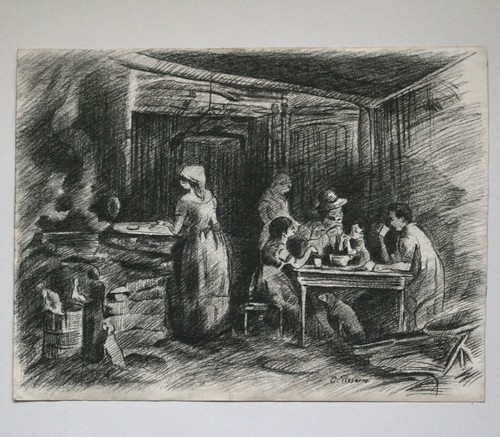 Camille pissarro drawing - camille,