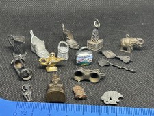 Antique Charms Job Lot Curios Various Themes Unusual Victorian Various Items 22