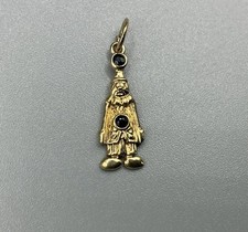 9ct Gold Clown Pendant/charm -