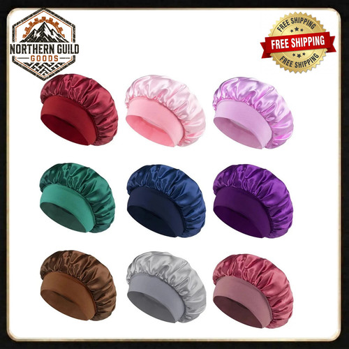 Satin bonnet silk sleep cap - silk,