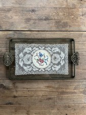 VINTAGE GLASS DRESSING TABLE