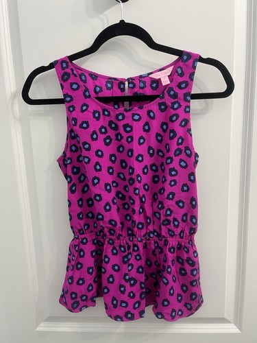 Lilly pulitzer dune peplum top - lilly,