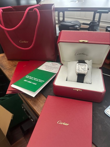 Cartier santos 100 medium - santos,