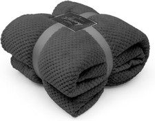 Luxury Popcorn Waffle Throw