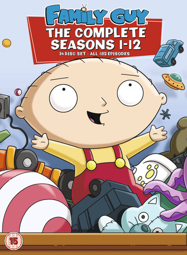Family guy seasons 12 dvd - family,
