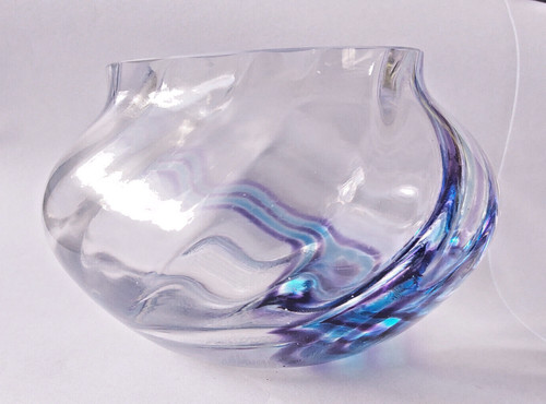 Caithness flamenco glass dish - glass,