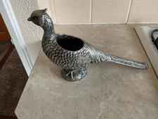 Pheasant Posy Holder, Candle Holder , Figurine Home Decor