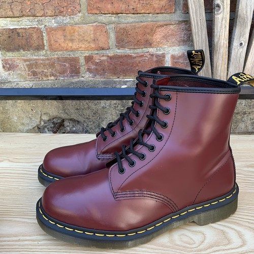 Martens 1460 cherry - cherry, red