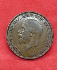 George V. 1934 Penny, Used