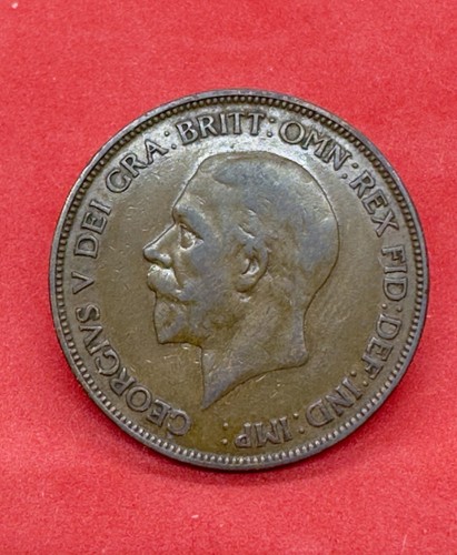 George 1934 penny used - george,