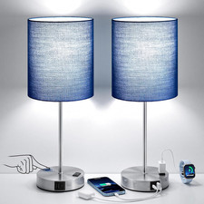 Blue Touch Lamps for