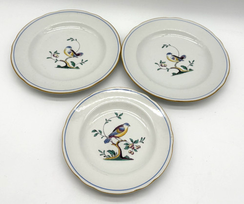 Spode queen bird plates lot - bird,