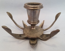 Seba vintage silver plated candle holder circa 1970 Made in UK            M62