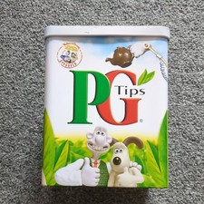 PG TIPS TIN WG CADDY WALLACE &