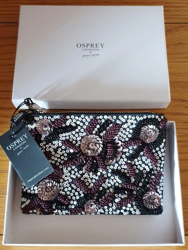 Osprey auber floral - auber, black