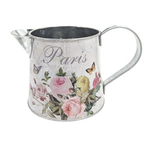 Decorative metal jug - decorative,