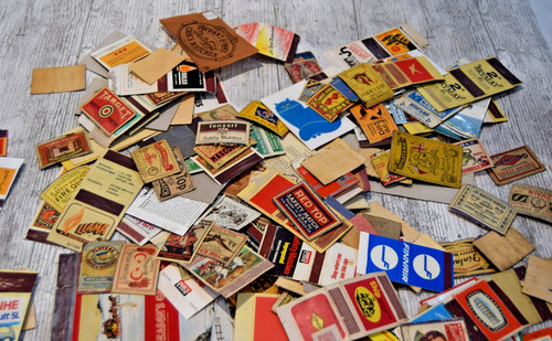 Vintage old matchbook - vintage,