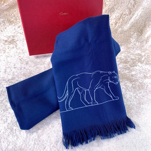 Cartier silk cashmere stole - cartier,