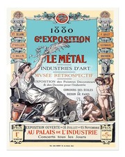 Exhibition of Art Nouveau wall