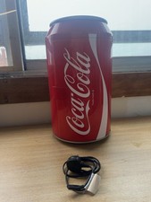 Coca Cola Can Table Top Fridge Working Rare Retro Drinks Soda