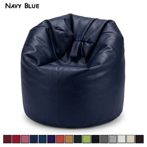Faux leather bean bags - leather,