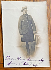 WW1 ORIGINAL SCOTTISH SOLDIER