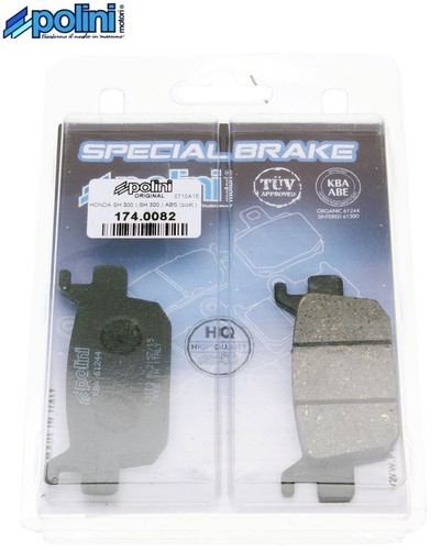 Set rear brake pads - 2,