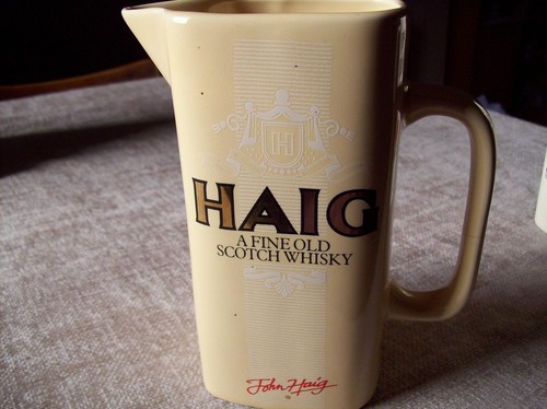 Haig whisky water jug - whisky,