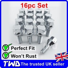 16 ALLOY WHEEL BOLTS FOR