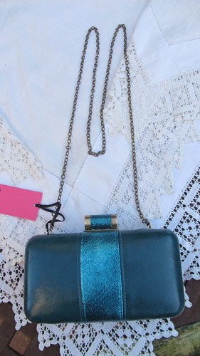 Beth jordan clutch bag green - jordan,