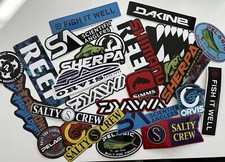 FISHING STICKER SET OF 12