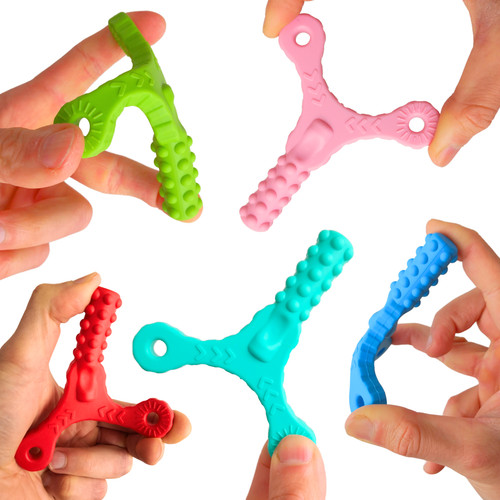 Bendy textured biting aid - aid, chew
