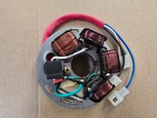 VESPA 12V ELECTRONIC STATOR PLATE PX LML IGNITION STATOR 5 WIRES 3 PLUGS clearan