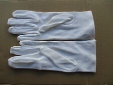 White vintage 1940s 1950s Wedding Dance gloves Size S? Reenactment WW2 Ladies