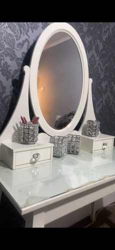 Dressing table white ikea - table,