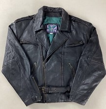 Vintage Leather Biker Jacket