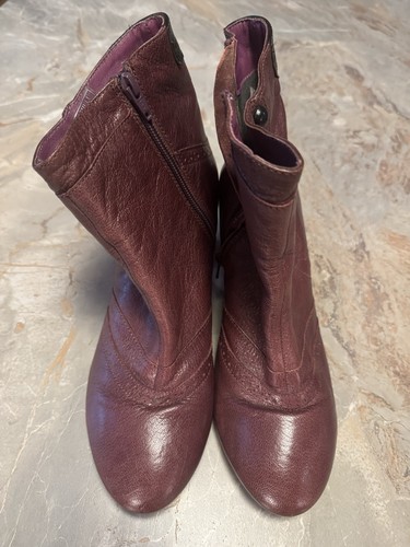 Moshulu women burgundy suede - moshulu,