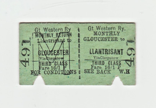Great western railway ticket - railway,