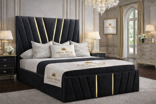 Victor gold strip - gold, lined